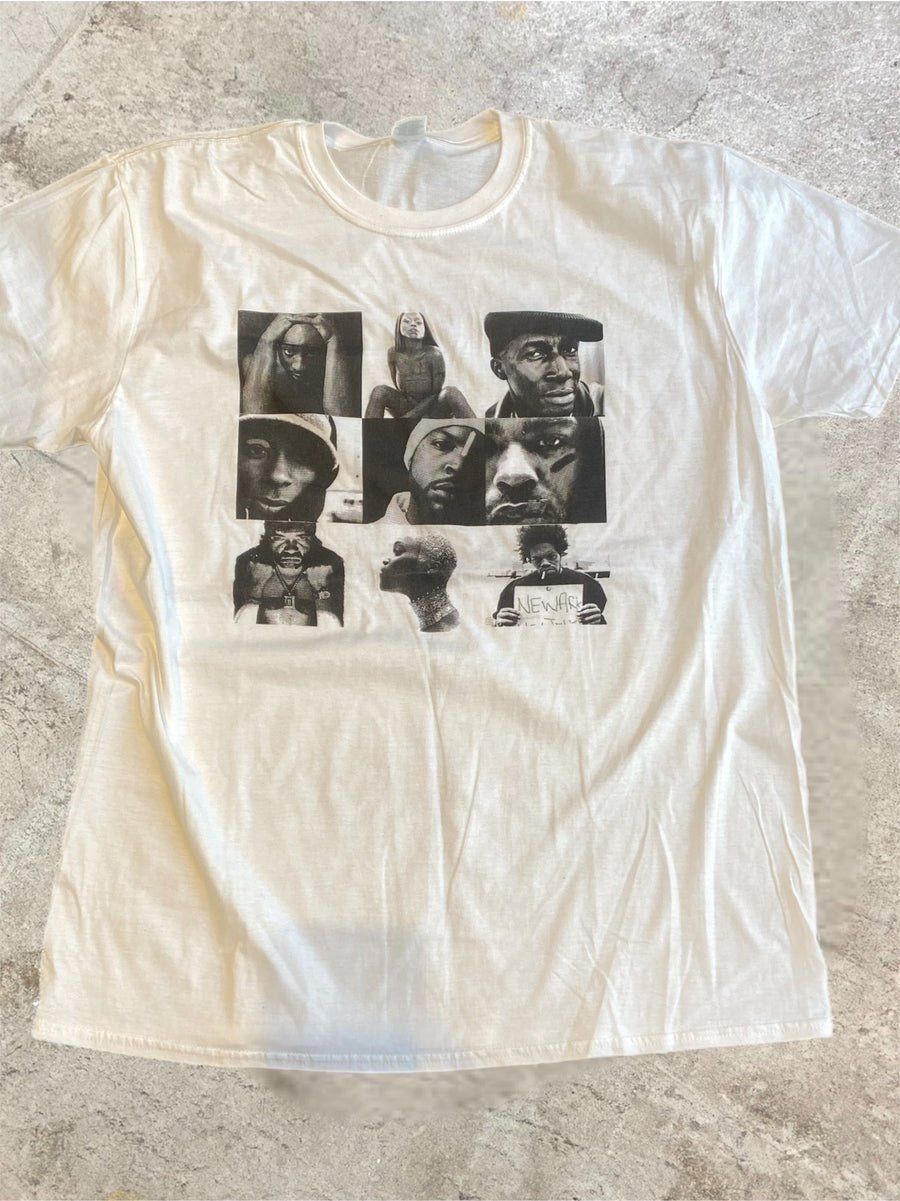 HIP HOP : UNISEX TEE / WHITE