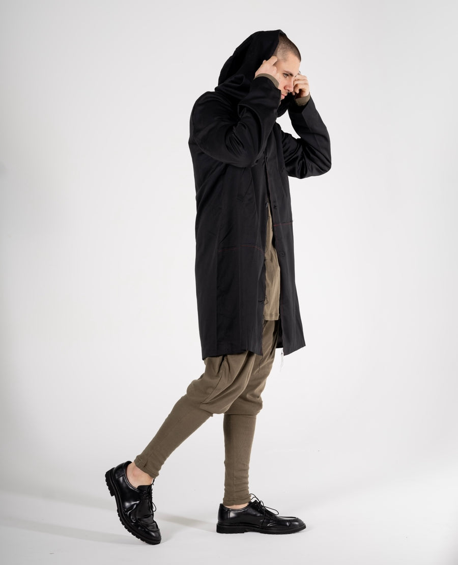 BONEY : HOODED LOOSE STYLE JACKET