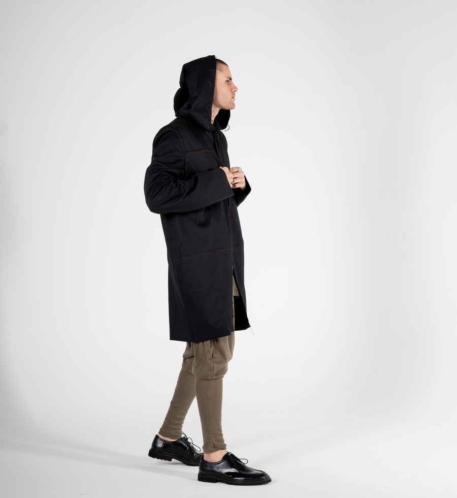 BONEY : HOODED LOOSE STYLE JACKET