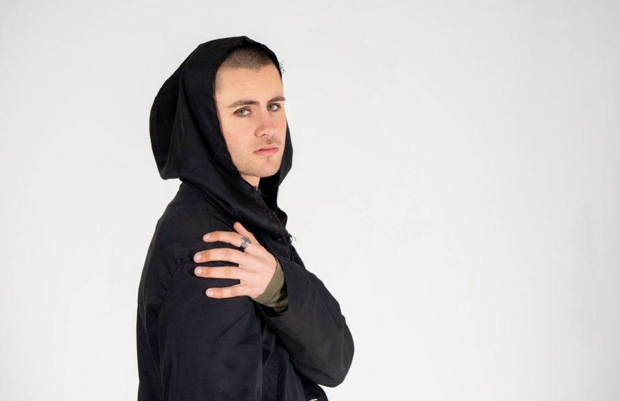 BONEY : HOODED LOOSE STYLE JACKET