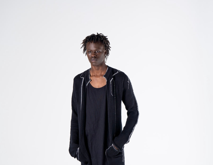 KOBBY : LOOSE JUMPER / BLACK