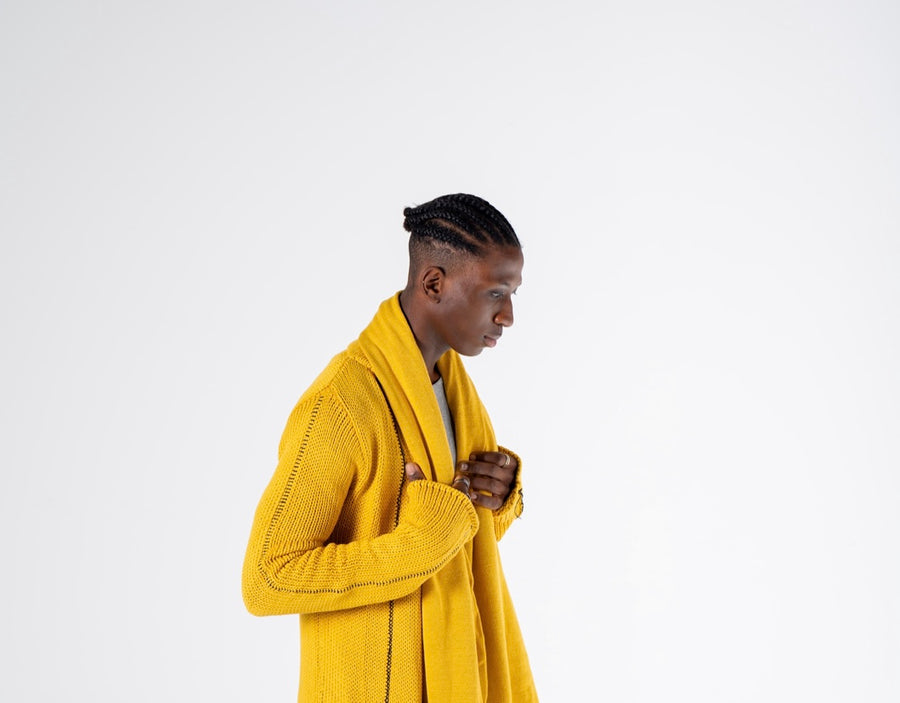 KOBBY : LOOSE JUMPER / YELLOW