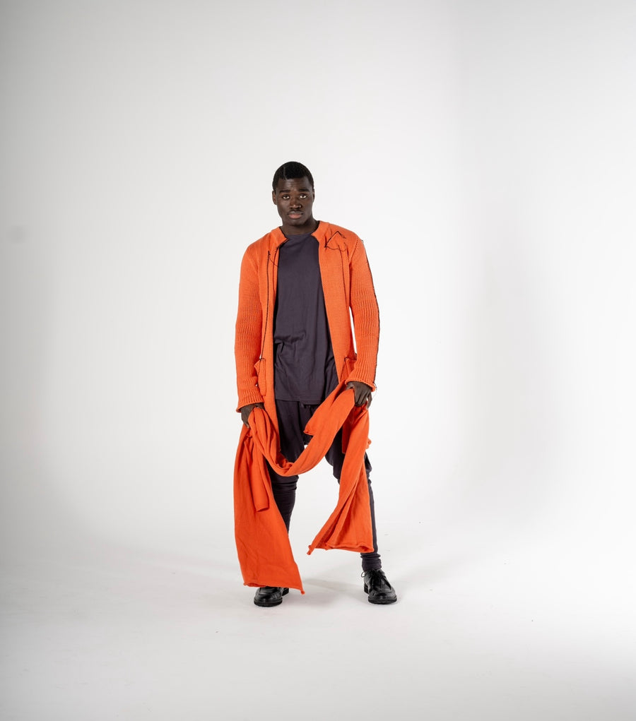 KOBBY : LOOSE JUMPER / ORANGE