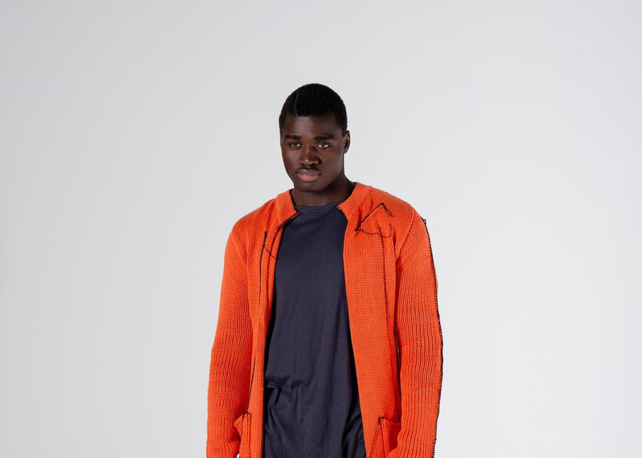 KOBBY : LOOSE JUMPER / ORANGE