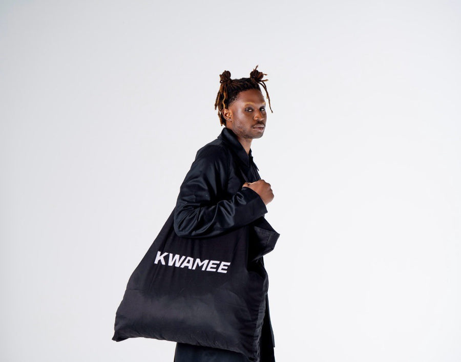 UNISEX TOTE BAG / BLACK / LARGE