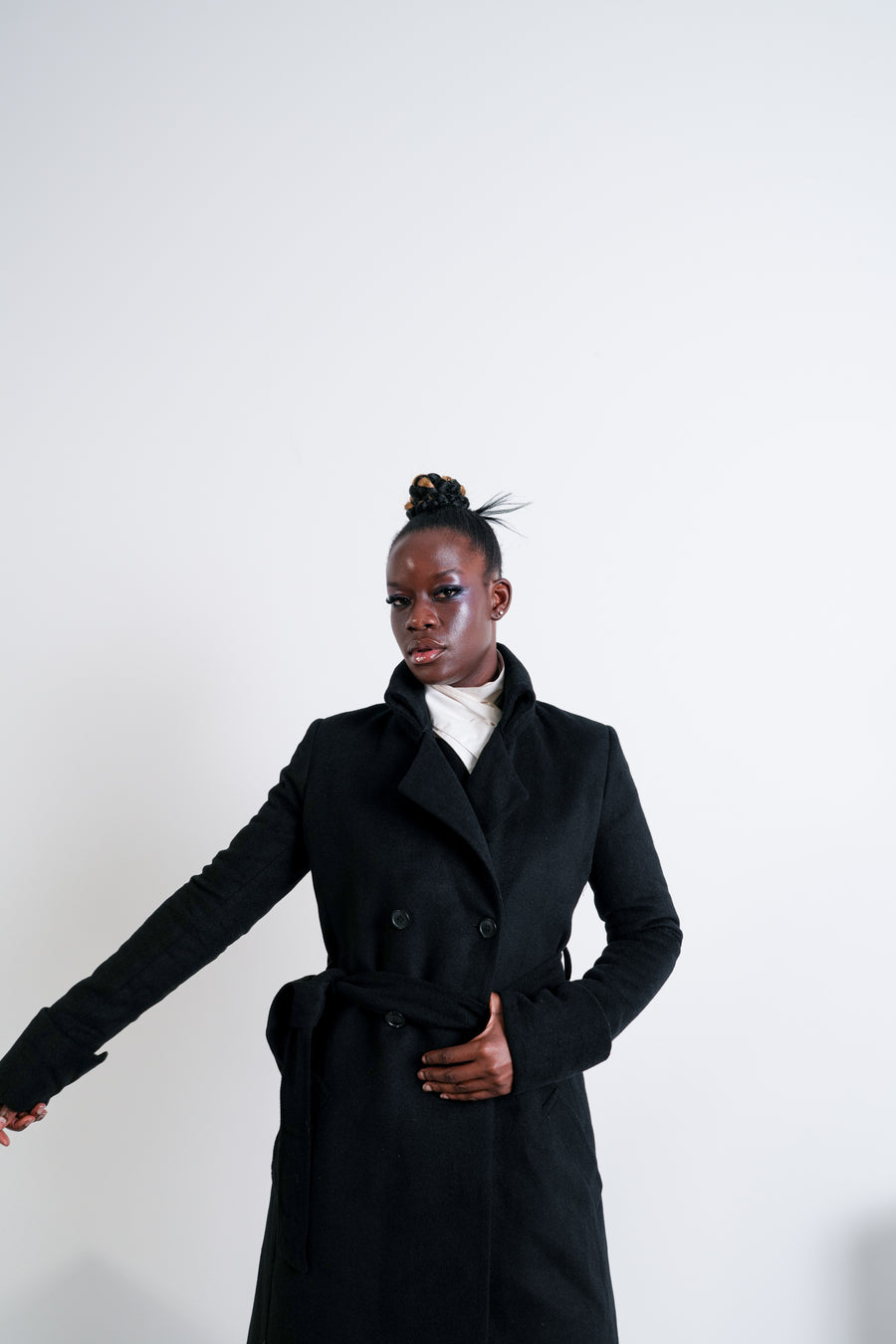 GRACE : LONG COAT / BLACK