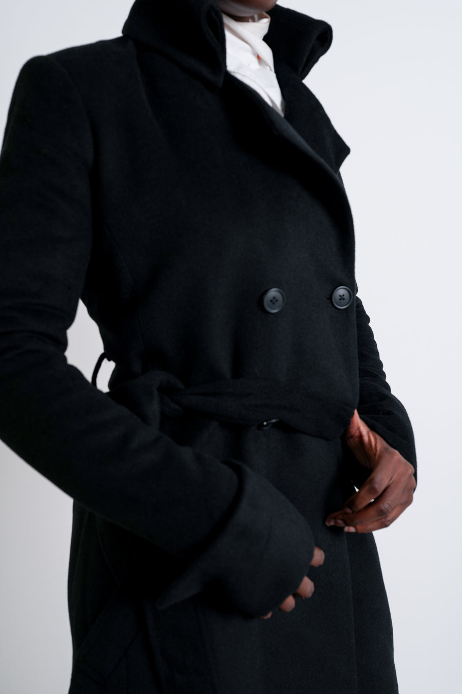 GRACE : LONG COAT / BLACK