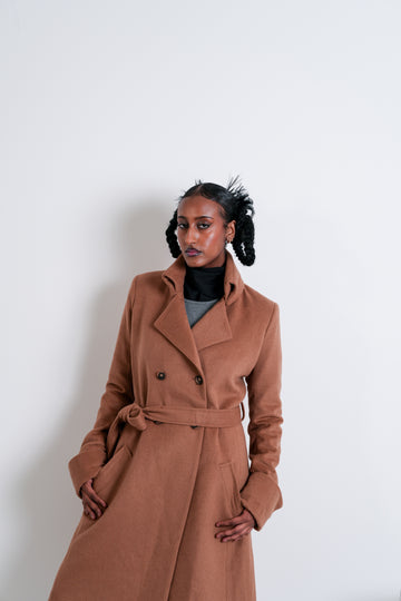 GRACE : LONG COAT / CAMEL