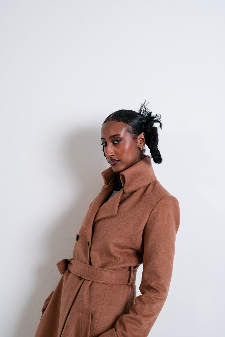 GRACE : LONG COAT / CAMEL
