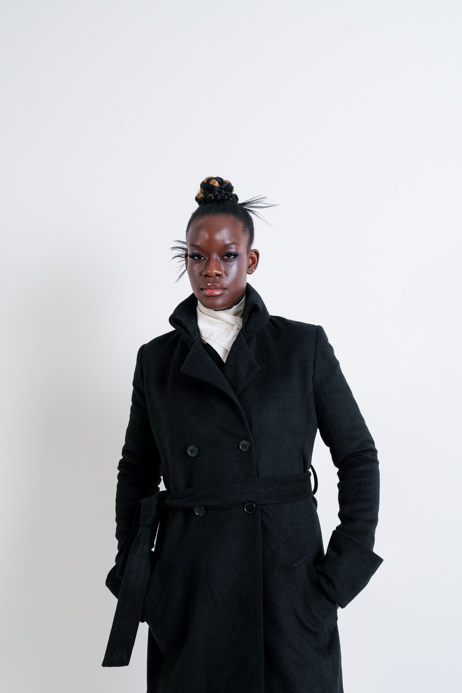 GRACE : LONG COAT / BLACK