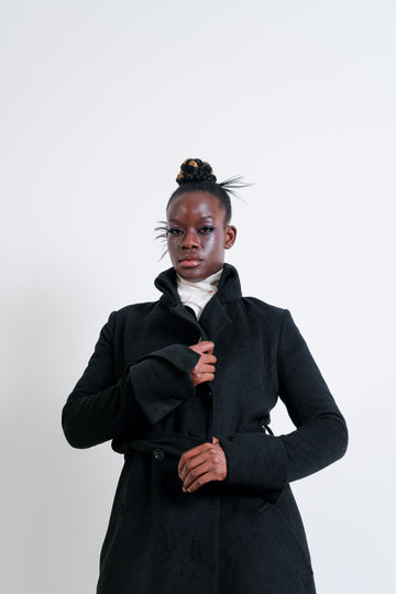 GRACE : LONG COAT / BLACK
